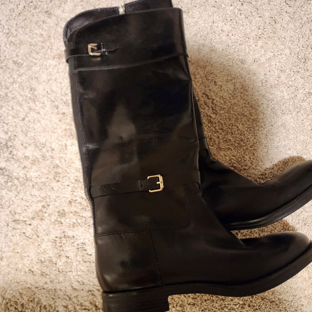 Enzo Angiolini Tall Leather Boot - New
